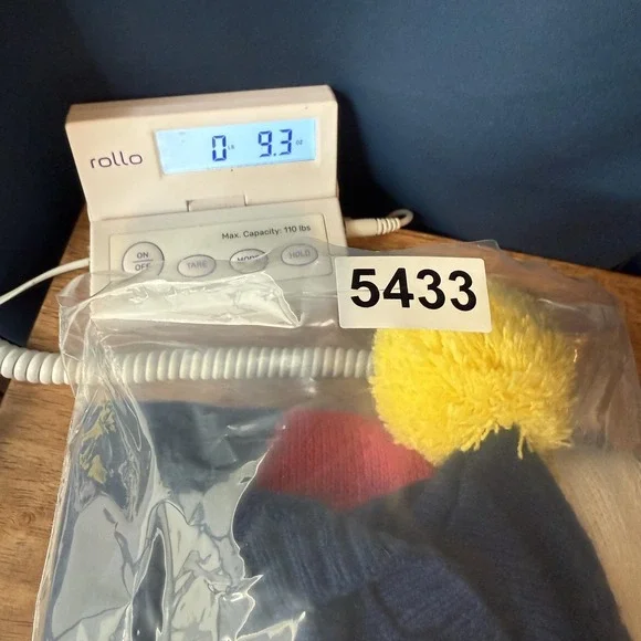 Mini Boden Cape Sweater Girls M Blue Hooded Striped Fringe Rainbow Pony - Picture 13 of 13